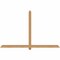 Ekena Millwork Eugene Smooth Timber Gable Bracket, Western Red Cedar, 84"W x 53"H x 3 1/2"D x 3 1/2"F, 15/12 Pitch GBW084X53X0404EUG00SWR - alternate 1